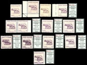 LUOGOTENENZA 1945 - Lupa di Bari (515,515A), ... 