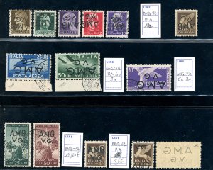 AMG VG 1945/1947 - Bellinsieme di 14 ... 