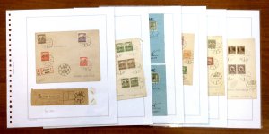 FIUME 1918/1920 - Bellinsieme di 12 buste ... 