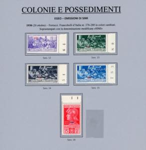 ISOLE DELLEGEO 1930 - Ferrucci, ... 