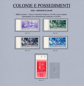 ISOLE DELLEGEO 1930 - Ferrucci, ... 