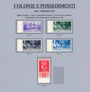 ISOLE DELLEGEO 1930 - Ferrucci, ... 