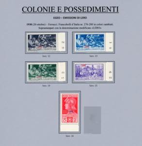 ISOLE DELLEGEO 1930 - Ferrucci, ... 