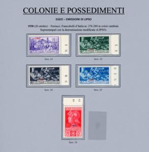 ISOLE DELLEGEO 1930 - Ferrucci, ... 