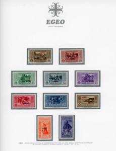 ISOLE DELLEGEO 1932 - Garibaldi, ... 