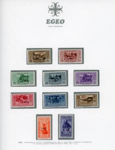 ISOLE DELLEGEO 1932 - Garibaldi, ... 