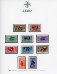 ISOLE DELLEGEO 1932 - Garibaldi, ... 