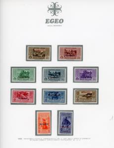 ISOLE DELLEGEO 1932 - Garibaldi, ... 