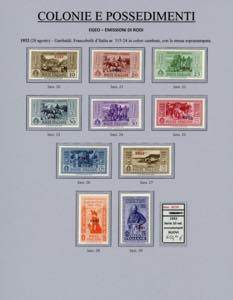 ISOLE DELLEGEO 1932 - Garibaldi, ... 