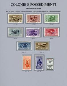 ISOLE DELLEGEO 1932 - Garibaldi, ... 