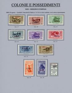 ISOLE DELLEGEO 1932 - Garibaldi, ... 