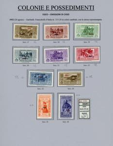 ISOLE DELLEGEO 1932 - Garibaldi, ... 