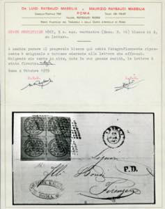 1868 - 5 cent. azzurro verdastro ... 