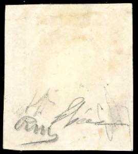 1851 - 40 cent. rosa (3), nuovo, ... 