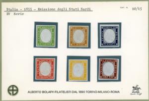 1855/63 - IV emissione, serie ... 