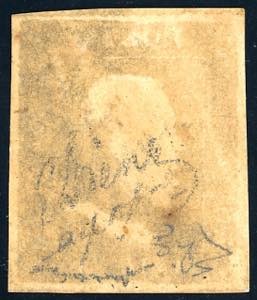 1859 - 1 grano bruno ruggine, I ... 