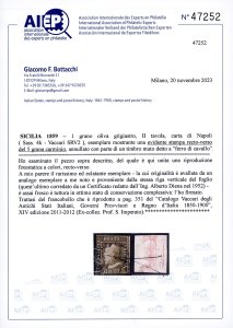 1859 - 1 grano verde oliva ... 