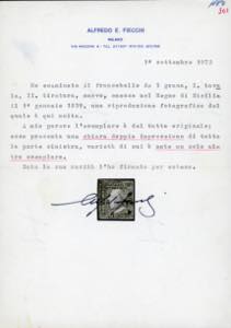 1859 - 5 grana vermiglio chiaro, I ... 