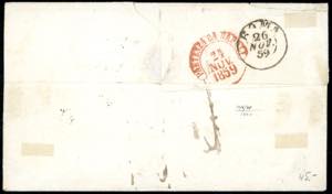 1859 - 10 grana azzurro cupo, ... 