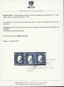 1859 - 20 grana ardesia violaceo ... 