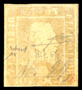 1859 - 50 grana lacca bruno, ... 