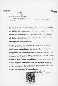 1863 - 15 cent. azzurro ... 