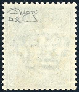 1863 - 5 cent. De La Rue, tiratura ... 