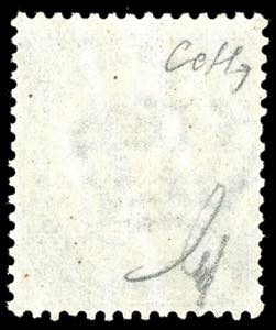 1863 - 15 cent. celeste chiaro, De ... 