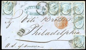 1866 - 20 cent. su 15 cent. Ferro di ... 