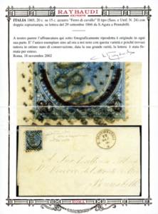 1866 - 20 cent. su 15 cent. Ferro ... 