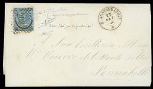 1866 - 20 cent. su 15 cent. Ferro di ... 