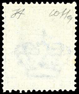 1867 - 20 cent. azzurro scuro, ... 