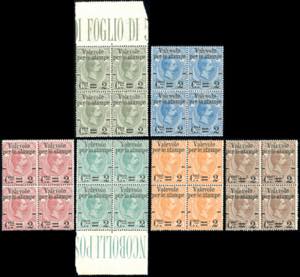 1890 - Soprastampati Valevole per le Stampe ... 