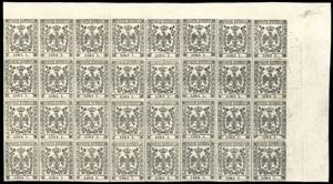 1853 - 1 lira bianco (11), eccezionale ... 