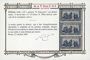 1926 - 1,25 lire San Francesco, ... 