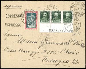 1929 - 50+10 cent. Vittorio Emanuele III, ... 