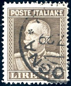1929 - 1,75 lire bruno, Vittorio Emanuele ... 