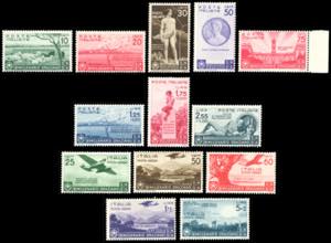 1936 - Orazio, serie completa (398/405+A), ... 