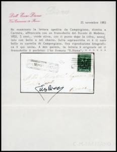 CAMPORGIANO, 6 sbarre + cartella ... 