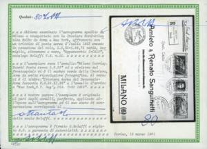 1933 - 5,25 + 44,75 lire Trittico ... 