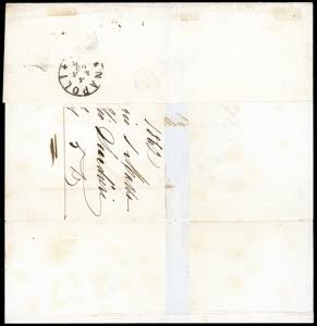 1862 - ARRIVO A NAPOLI VIA DI MARE ... 