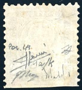 1862 - 10 cent. bistro oliva ... 