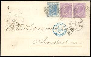 1868 - 60 cent. De La Rue, due esemplari, ... 