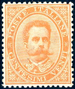 1879 - 20 cent. Umberto I (39), ottima ... 