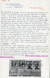 1923 - 40 cent. Michetti, falso ... 