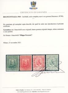 1910 - Garibaldi, serie completa ... 