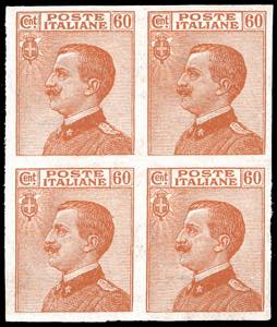 1926 - 60 cent. giallo bruno Michetti, non ... 