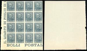 1928 - 50 cent. Parmeggiani (225), prova di ... 
