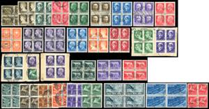 1929/42 - Imperiale, posta ordinaria e posta ... 