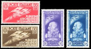 1935 - Salone Aeronautico, serie completa ... 